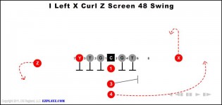 I Left X Curl Z Screen 48 Swing
