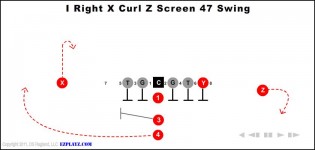 I Right X Curl Z Screen 47 Swing
