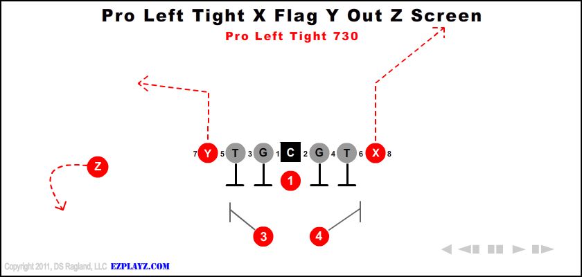 Pro Left Tight X Flag Y Out Z Screen 730