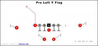Pro Left Y Flag