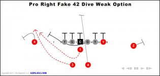Pro Right Fake 42 Dive Weak Option
