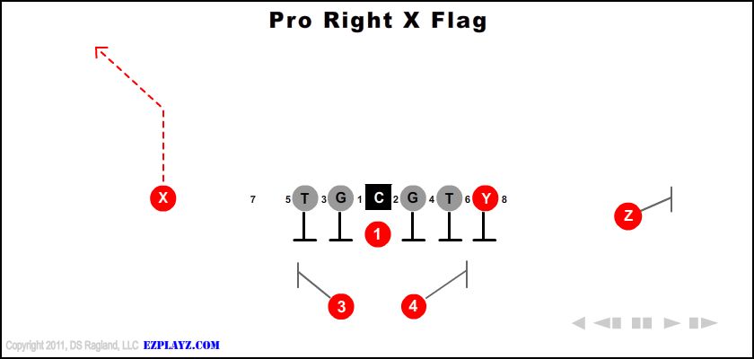 Pro Right X Flag