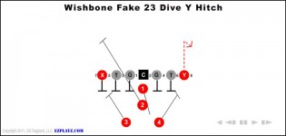 Wishbone Fake 23 Dive Y Hitch