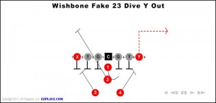 Wishbone Fake 23 Dive Y Out