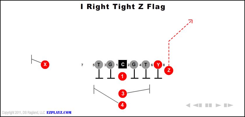 I Right Tight Z Flag