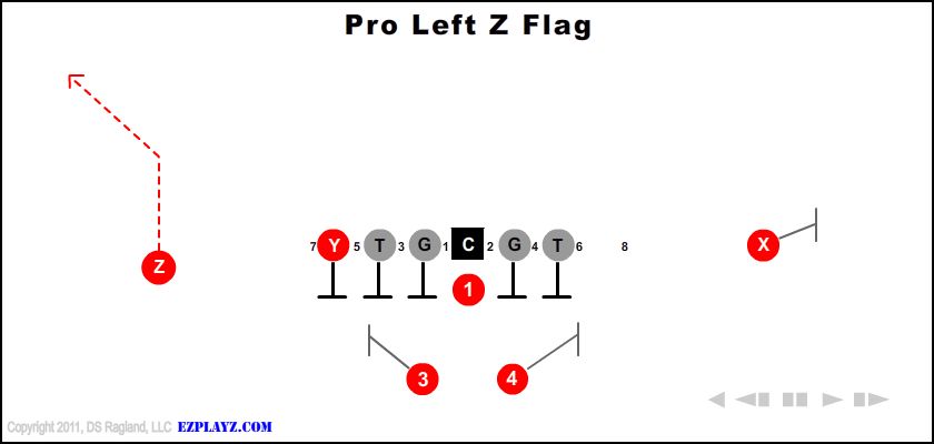 Pro Left Z Flag