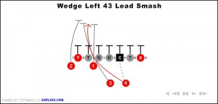 wedge left 43 lead smash 315x150 - Wedge Left 43 Lead Smash