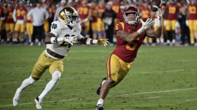 No. 10 USC vs. No. 21 Notre Dame: Preview, updates in battle for Jeweled Shillelagh no-10-usc-vs-no-21-notre-dame-preview-updates-in-battle-for-jeweled-shillelagh