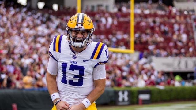 No 16 LSU tops South Carolina in thriller Memphis stuns Florida State in Week 3 college football action