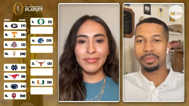 College Football Playoff rankings and bracket reaction for Week 14